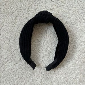 Madewell Knotted Black Headband